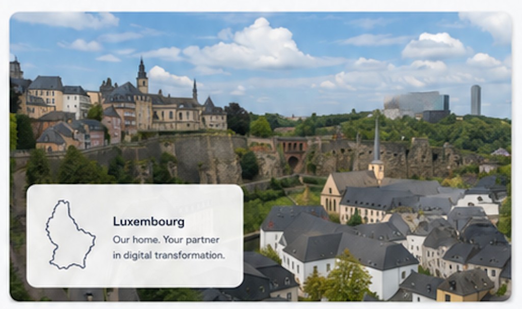 Luxembourg cityscape — Access24 is based in Luxembourg